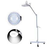 Perfektes Design: LED Kosmetiklampe ist freihändig und Sie müssen die Lampe nicht selbst halten, damit Sie sie frei bedienen können. Flexible Arme und omnidirektionale Schrauben für die einfache Anpassung an die richtige Höhe oder den Zustand, den Sie Ihren Bedürfnissen anpassen möchten