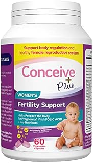 Conceive Plus Womens Fertility Support - Conception Formula, Fertility Prenatal Vitamin, 60 Capsules, 30 Day Supply