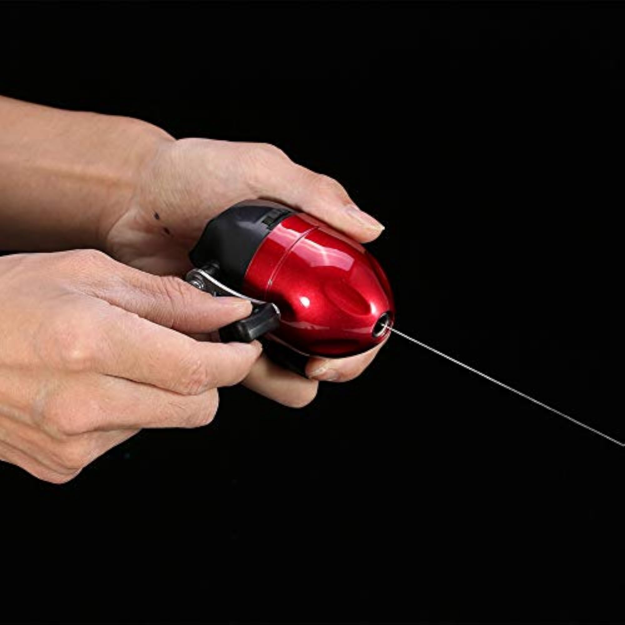 One Button Control Metal Cover Fishing Tackle with Comfortable Grip