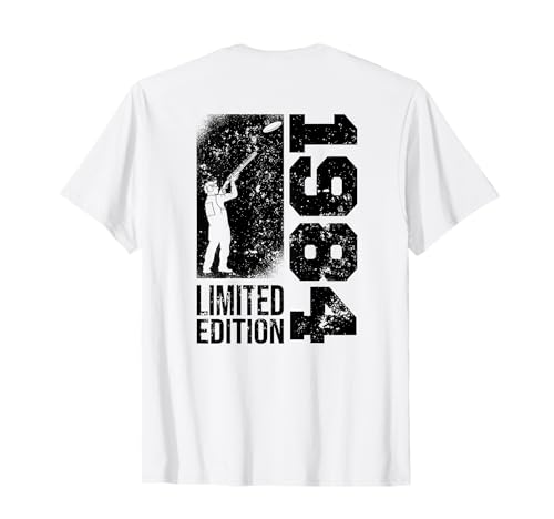 Tontauben Jahrgang 1984 geboren Geburtstag Tontaubenschießen T-Shirt