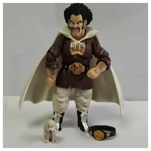 QWYU Animefigur Dragon Ball Hercule leksaker super Saiyan action Figma ring namn Mark Goku modell docka Dbz samling figurer