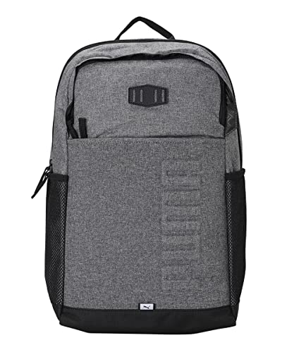 PUMA S Backpack, Unisex-Erwachsene Rucksack, Medium Gray Heather, OSFA -