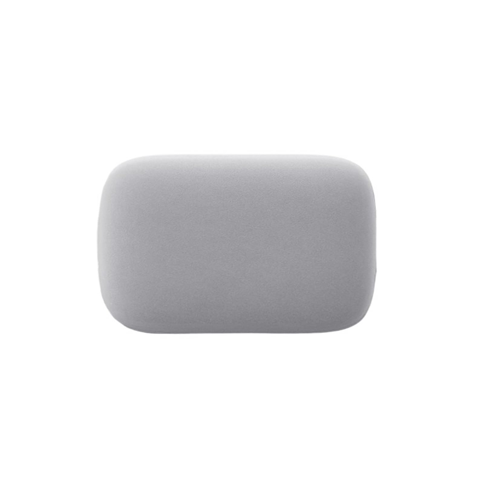 FGUJSUR Latex Pillow Multifunction Memory Foam Neck Pillow Slow Rebound Soft Travel For Sleeping Cervical Health Massage Nap Pillows(Grey)