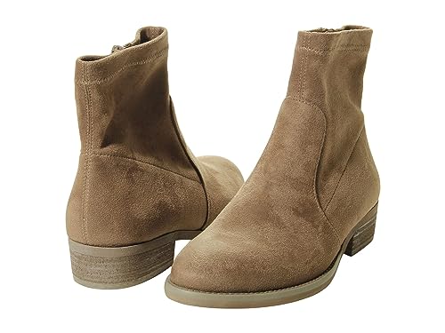Image of VANELi Womens Henson Round Toe Zippered Casual Boots Ankle Low Heel 1-2 inch - Black