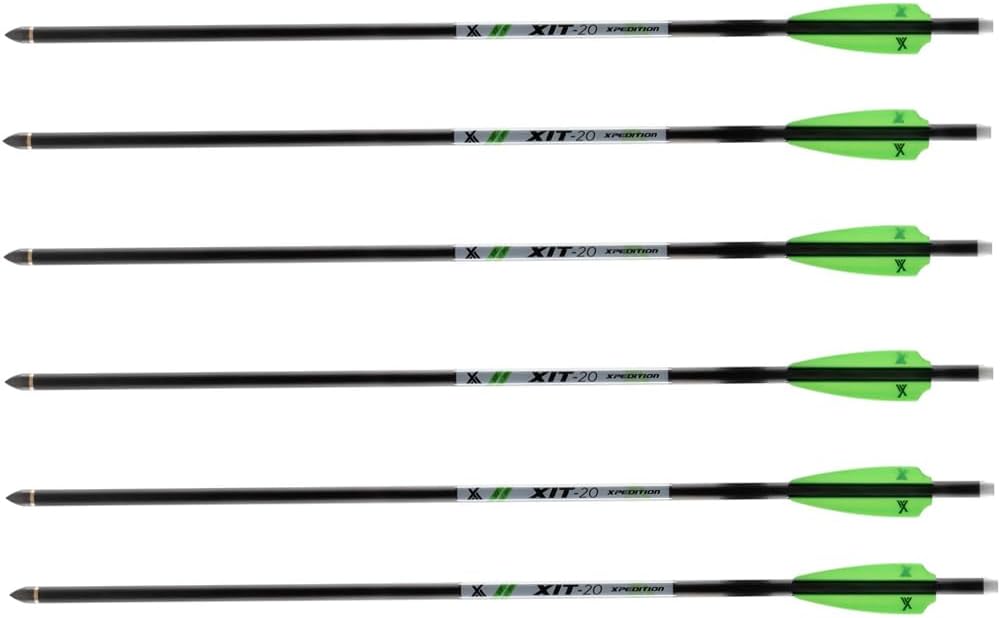 Xpedition Archery XIT-20 Crossbow Bolts 6-Pack