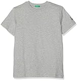  United Colors of Benetton T-Shirt Camiseta de Tirantes, Gris (Grigio Melange 501), Talla única (Talla del Fabricante: Large) para Niños