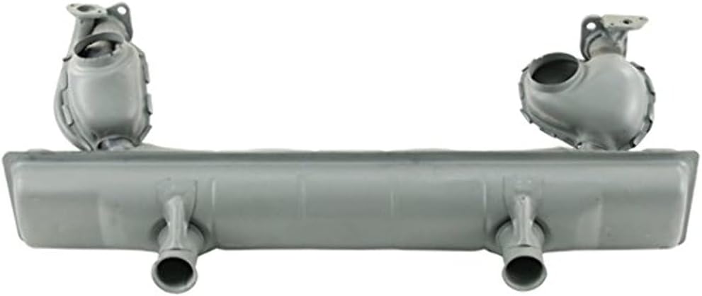 Muffler, Euro-Made Replacement for 1300-1600 Type 1 VW, Compatible with Dune Buggy