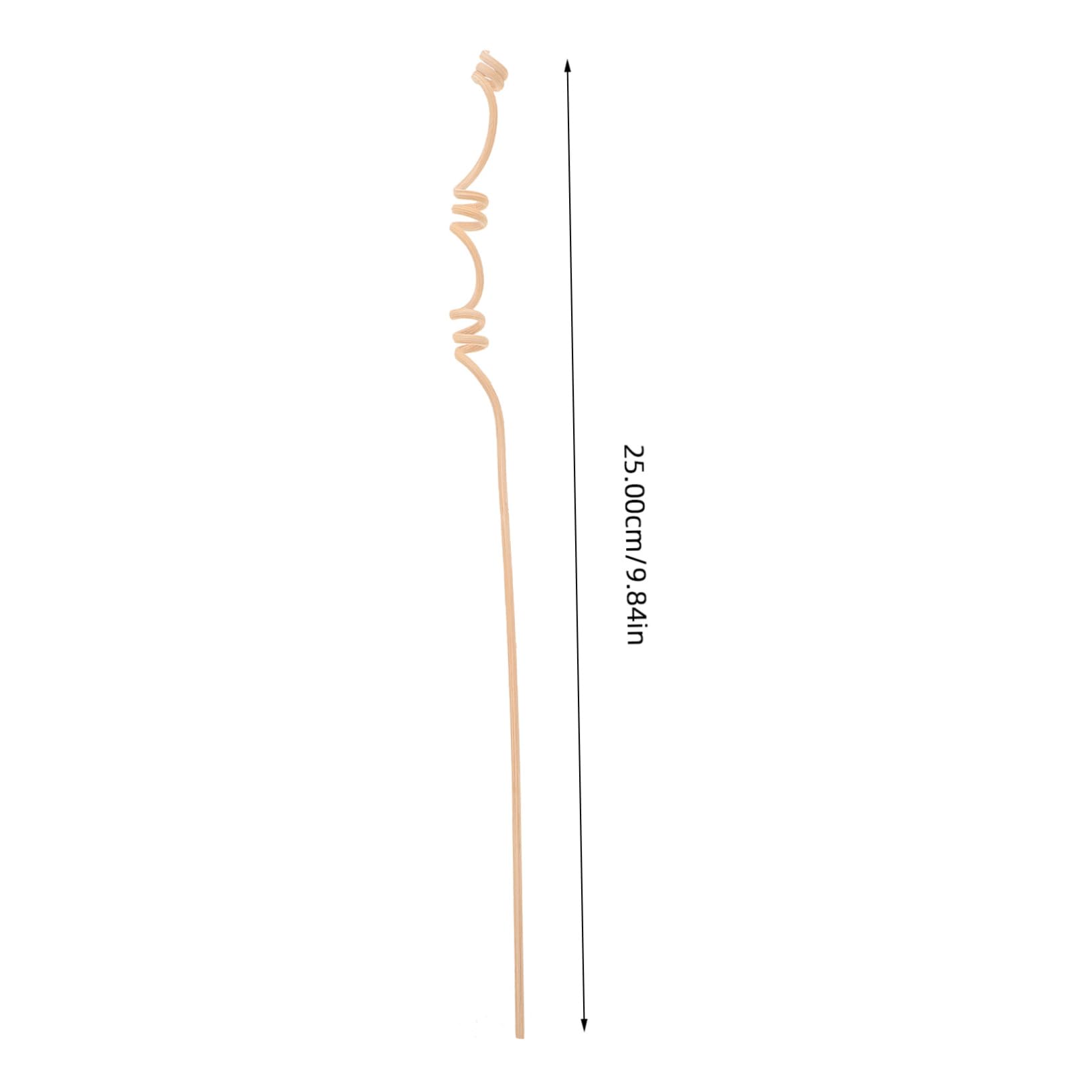 FUNOMOCYA Ir Freshener Stick 20pcs Essential Oil Diffuser Sticks Natural Rattan Multi-Spiral Head for Home Use