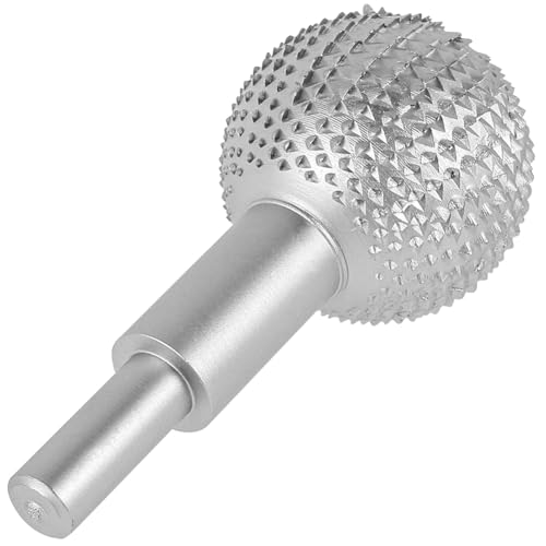 Asyduey Escofina Giratoria para Amoladora Angular Tipo 115/125, para Tallar y Pulir Madera, Cabezal de Disco de Lijado, Brocas para Pulir