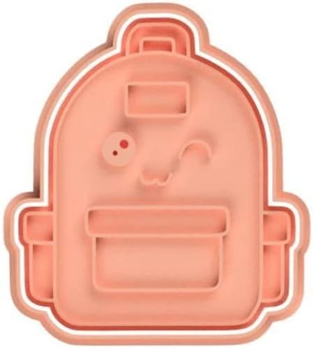 Vista 7 de Back to School School Supplies Kawaii Cookie Cutter & Stamp