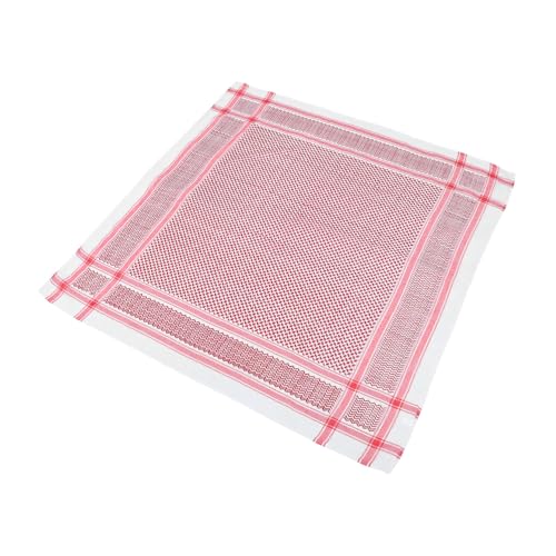 COLLBATH Saudi Arabia Checkered Kerchief for Men Scarf Headwear for Travel and Outdoor Use Comfortable and Stylish Head Wrap