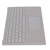 Wrażliwy srebrny podświetlany klawiatura klawiatury Trackpad, bezprzewodowa szczupła klawiatura laptopa dla laptopa 1/2 1769/1782
