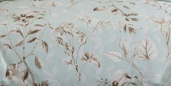 Image of Castiqa Cotton Feels Microfiber Fabric Floral Designs Super King Size Fitted Bedsheet with 2 Pillow Covers 72x78 inch (Fits Upto 12Inch Mattress) (Mint)