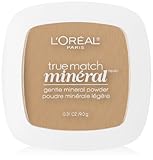 L'Oreal Paris True Match Mineral Pressed Powder, Natural Buff, 0.31 Ounce