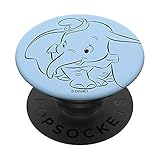 Disney Dumbo Big Face Portrait PopSockets PopGrip Interchangeable