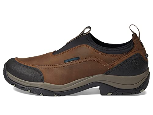 ARIAT Mens Terrain Ease Waterproof Soft Toe Work/Duty - Brown4