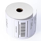 Label KINGDOM 4 x 6 Inch Direct Thermal Shipping Label Roll, 500 Sheets for Rollo Zebra Munbyn or Other Thermal Printer Used on FedEx, USPS, UPS, DHL for Address Label, 1 Roll