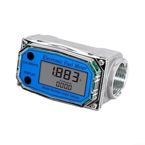 Débitmètre à turbine inox pour contrôle précis de flux diesel et eau