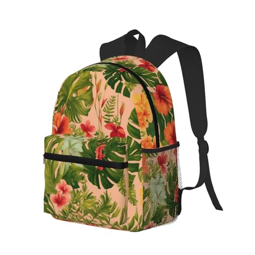 Sac à dos décontracté Hojas Tropicales avec poche laptop - 2
