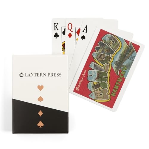 Baraja de cartas Lantern Press Ashland Kentucky póker