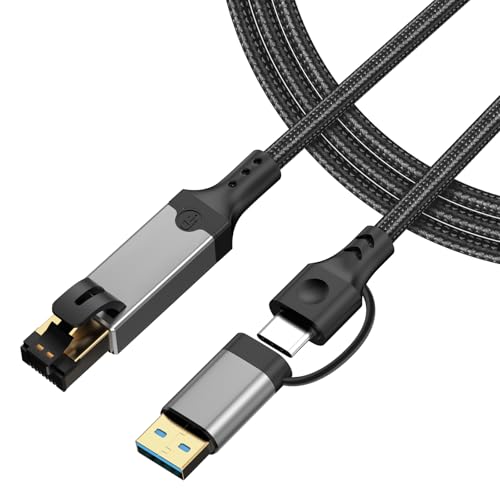 USB 3.0 to Ethernet Cable Adapter, Ethernet to USB C