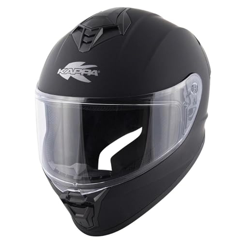 Casco Kappa KV51 Basic ECE22.06 Solid Nero Opaco taglia L (59-60 cm)