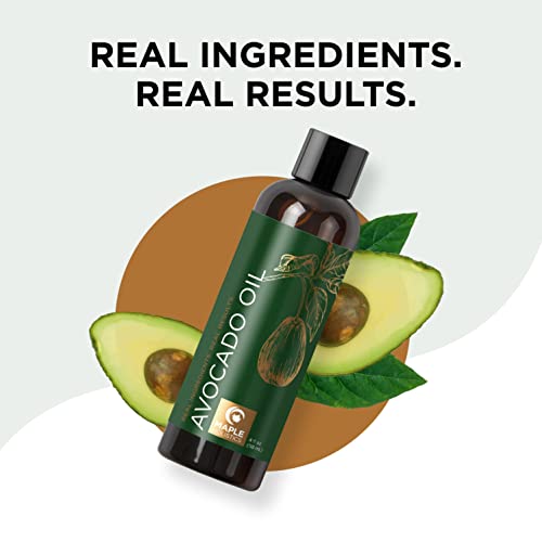 Avocado Oil For Hair Skin And Nails - Pure Avocado Oil Hair Moisturizer For Dry Hair And Humectant Moisturizer Avocado Oil For Skin Care - Natural Hair Oil And Carrier Oil For Essential Oils Mixing #TOP4