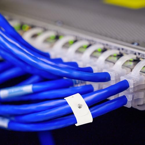 6 piezas de correas de cuero reutilizables para sujetar cables, organizador compacto para auriculares, cargadores y cables de datos para gestión en hogar y oficina miniatura 5