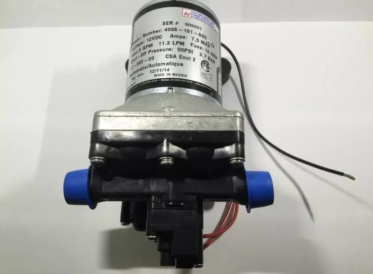 Replacement for Shurflo RV/Camper & Marine 12V Fresh Water Pump 3.0 GPM OEM