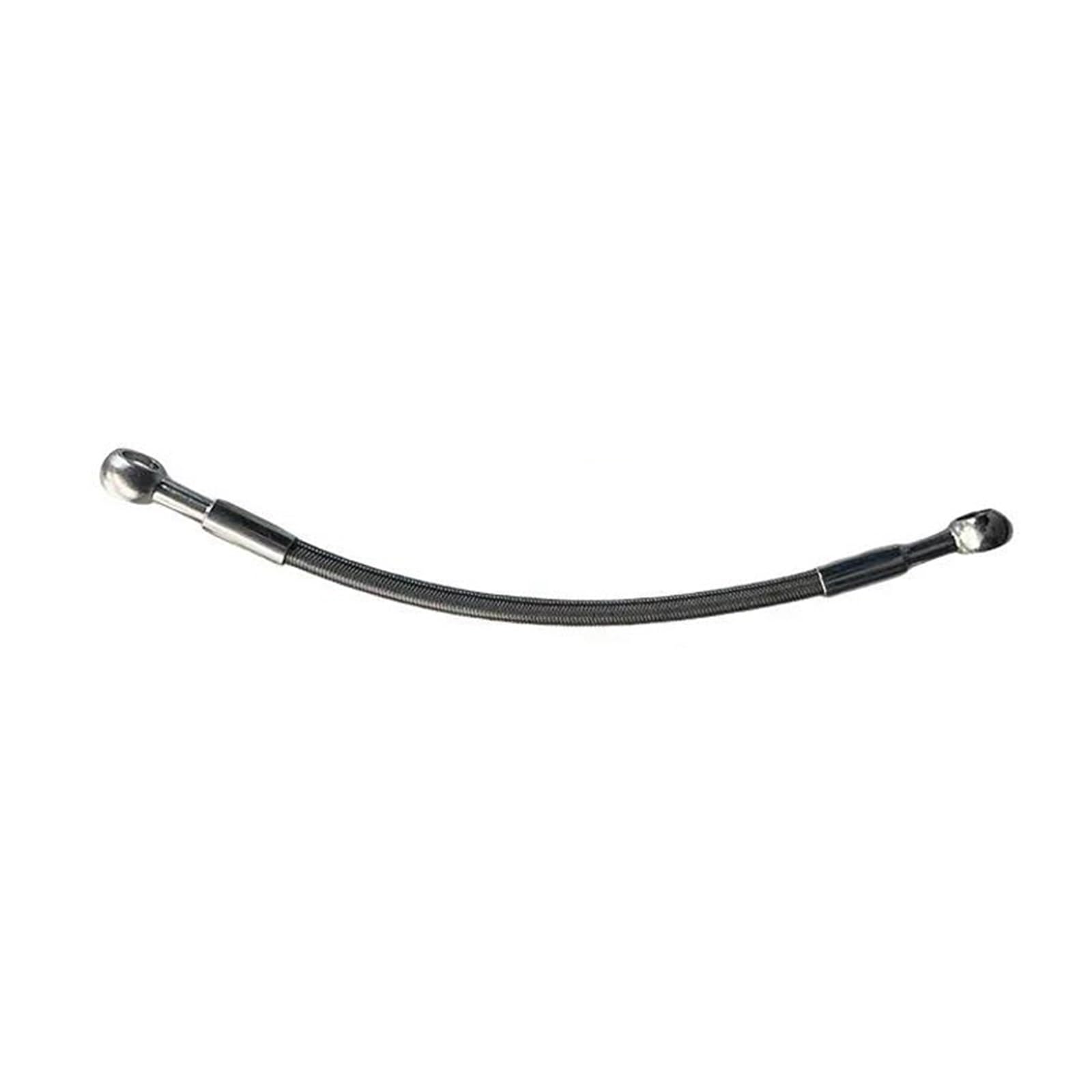 Tubo flessibile dell'olio Tubo Flessibile Per Olio Idraulico Per Motocicletta, Per Freno Anteriore E Posteriore Rinforzato In Acciaio Inossidabile Intrecciato M10 0°-0°(220cm)