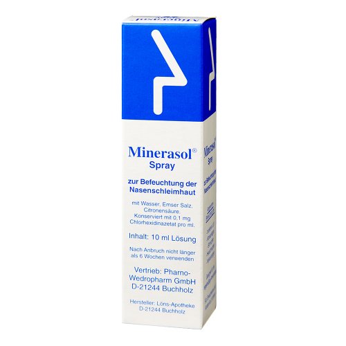 Minerasol Nasenspray mit Emser Salz (künstl.) - Zur Befeuchtung der Nasenschleimhaut - Für Erwachsene und Kinder ab 2… - Image 3