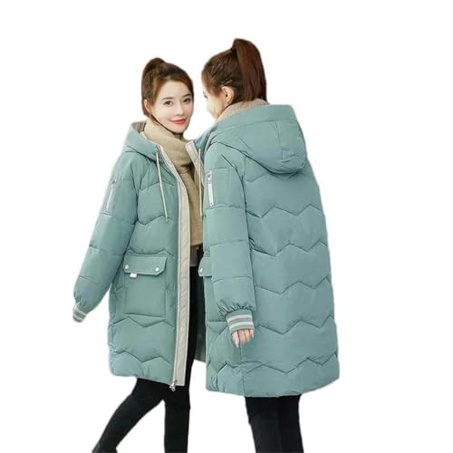 Manteau épais chaud contre le froid parka longue duvet coton femme JXQXHCFS