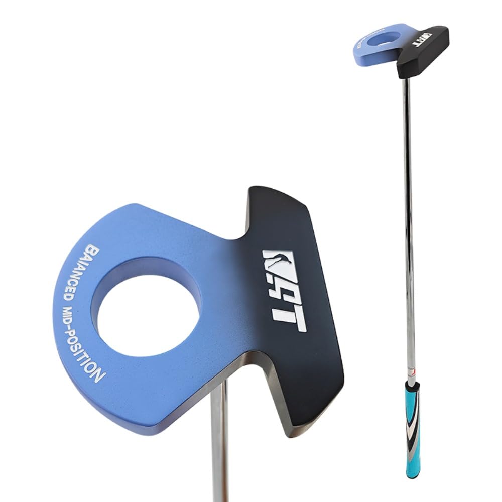 Mallet Putter per destrorsi uomini e donne principianti golfisti con funzione di raccolta della palla e copertura per mazze da golf putter