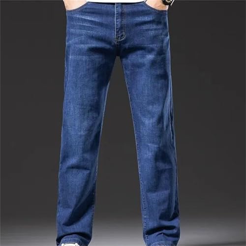 Men's Regular Fit Jeans – Stretch Denim Pants, Business Casual Straight Leg Trousers for Work and Fall Wear3