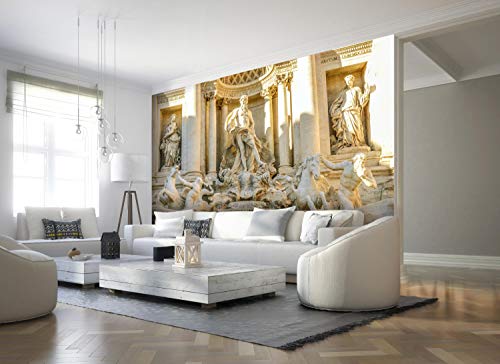 Wandmotiv24 Foto Murale l'Italia Fontana di Trevi