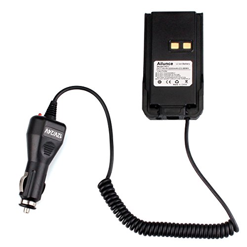 Ailunce HD1 Retevis RT29 Car Charger Battery Eliminator 12V-24V Compatible with Ailunce HD1 DMR Radio Retevis RT29 Walkie Talkies (1 Pack)