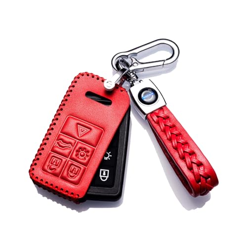 �L�[�P�[�X �K�p�Ώ� �{���{XC60/S60/V90/V40/V60/S40/S80 �ώC�� ���h�~ �X�}�[�g�L�[�P�[�X �ϏՌ� �ԃL�[�P�[�X �L�[�J�o�[,Red [���s�A���i]