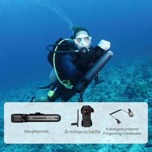 Waydoo Subnado Unterwasser-Scooter Haupteinheit, Grau