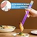 Imagen de Palillos Star Wars 2 Pares Lightsaber Chopsticks con 9 Modos de Color Reutilizables Sin BPA Lavable a Máquina para Cocinas Cenas Sushi Cubiertos