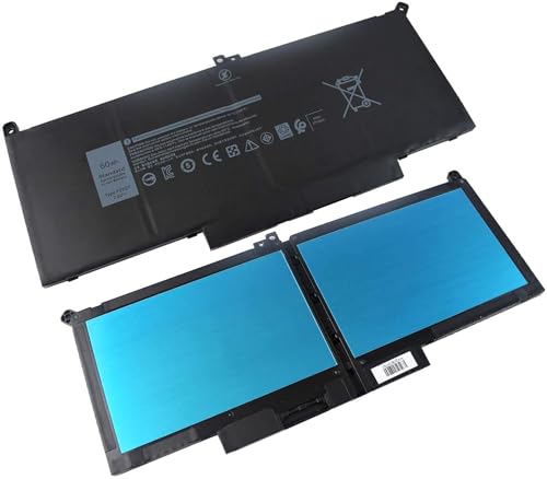 Image of WeFly F3YGT Laptop Battery for Dell Latitude 12 7000 7280 7290 /13 7000 7380 7390 P29S002 /14 7000 7480 7490 P28S P28S001 P73G P73G002 Series DM3WC 0DM3WC DM6WC 2X39G KG7VF V4940 451-BBYE 453-BBCF