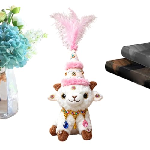 Mouton en peluche douce 35cm agneau jouet decoration de chambre et salon