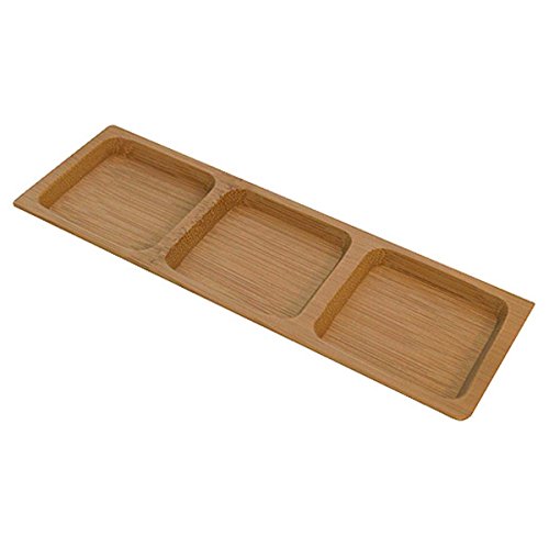 Pick d Pack - Ramequin carré triple bambou 180 mm x 60 mm