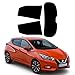Generico Pellicole Oscuramento Vetri Auto Pre Tagliate a Misura Ricambio Compatibile con Nissan Micra 5P dal 2018 a Oggi LOLLOMOTO (5% Molto Scura)