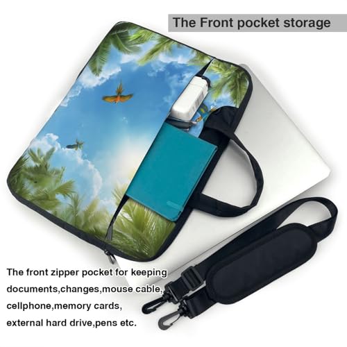 Bolso para portátil impermeable Sky Clouds 14 pulgadas miniatura 6