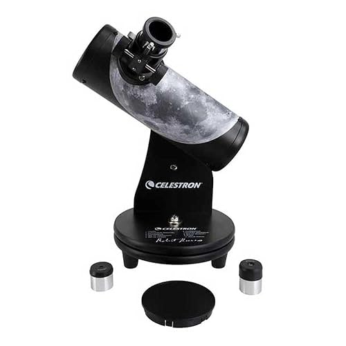 Celestron Signature Series Moon by Robert Reeves Features A Superb Moon Astronomical Telescope, Black (22016)