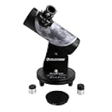 Signature Series Moon by Robert Reeves Features A Superb Moon Astronomical Telescope, Black (22016)