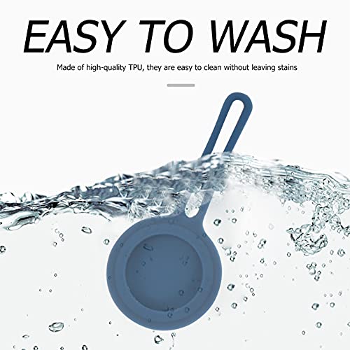 Hemobllo 4 stuks Tracer hoezen Tracer afdekkingen compatibel met Airtag (gesorteerde kleuren) - Image 5