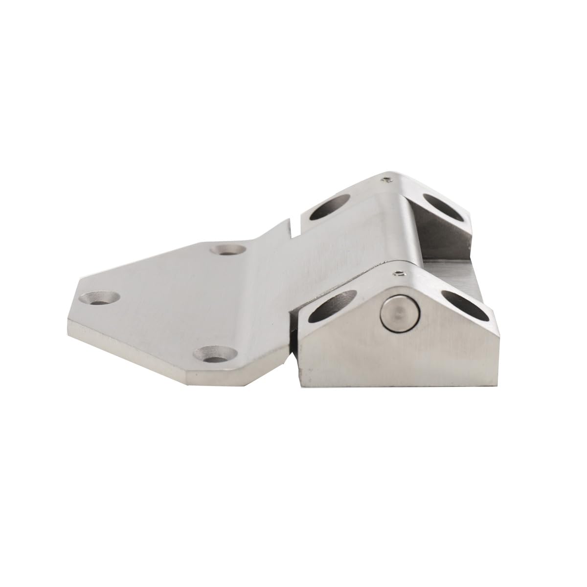2x Edelstahl Schwerlastscharnier 500kg Belastung Scharnier Tür Türe V4A Türband