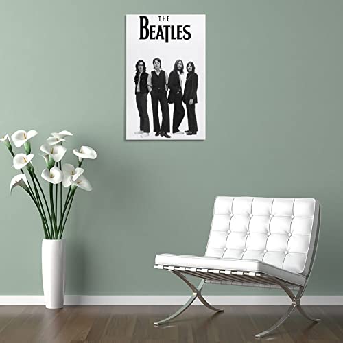 Poster de groupe de rock britannique The Beatles – Décoration murale rétro – Décoration murale pour la maison et la… - Les Beatles, Paul McCartney, John Lennon, RIngo Starr, George Harrison Poster de groupe de rock britannique The Beatles - Décoration murale rétro - Décoration murale pour la maison et la… – Image 6