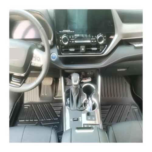 Tapis de sol de voiture 3D durable et imperméable pour Highlander 2022
